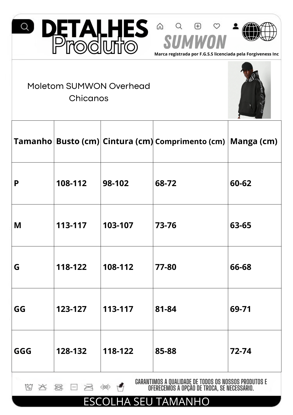 Moletom SUMWON Overhead Chicanos