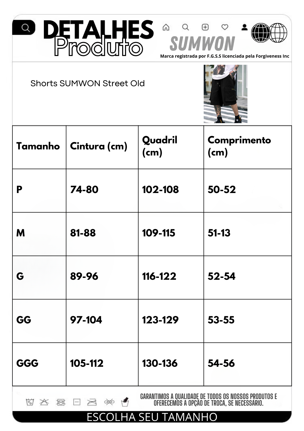 Shorts SUMWON Street Old