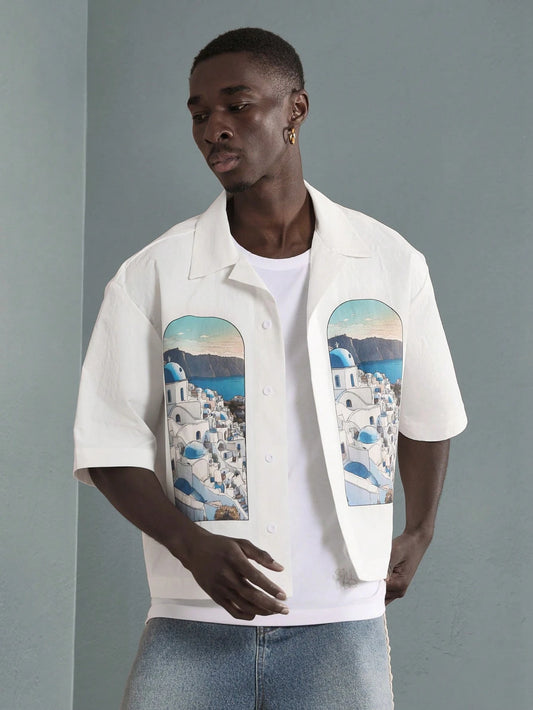 Camisa SUMWON Grecia art