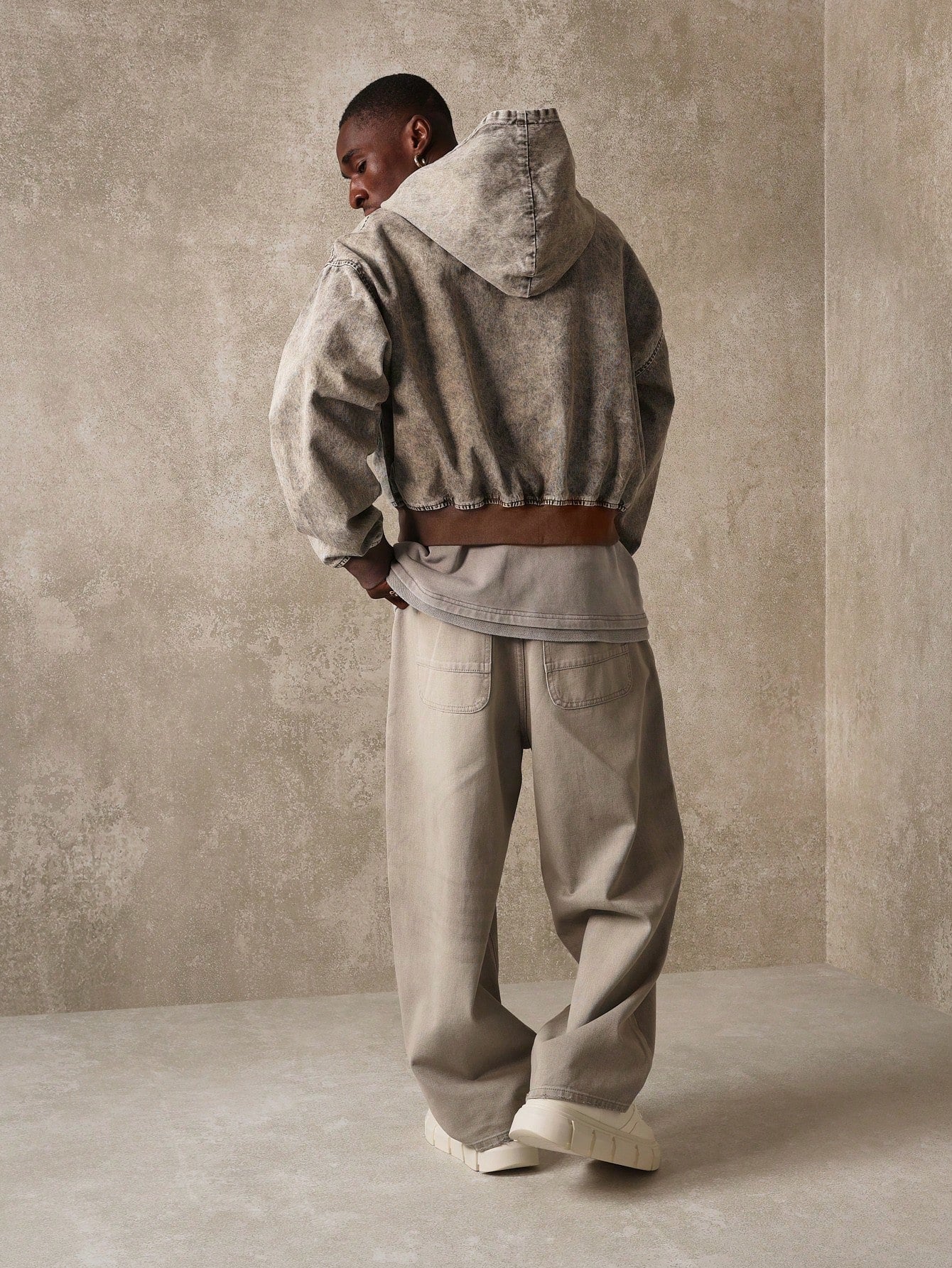 Moletom Bomber Crop Fit