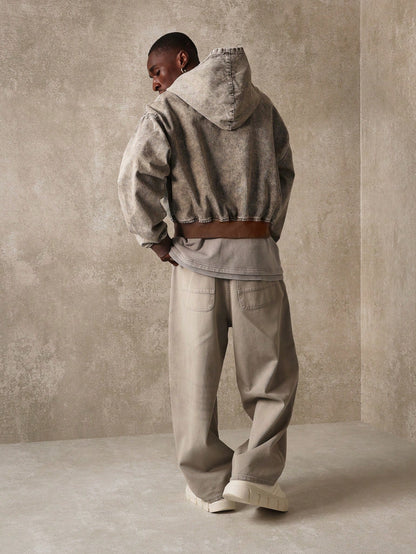 Moletom Bomber Crop Fit