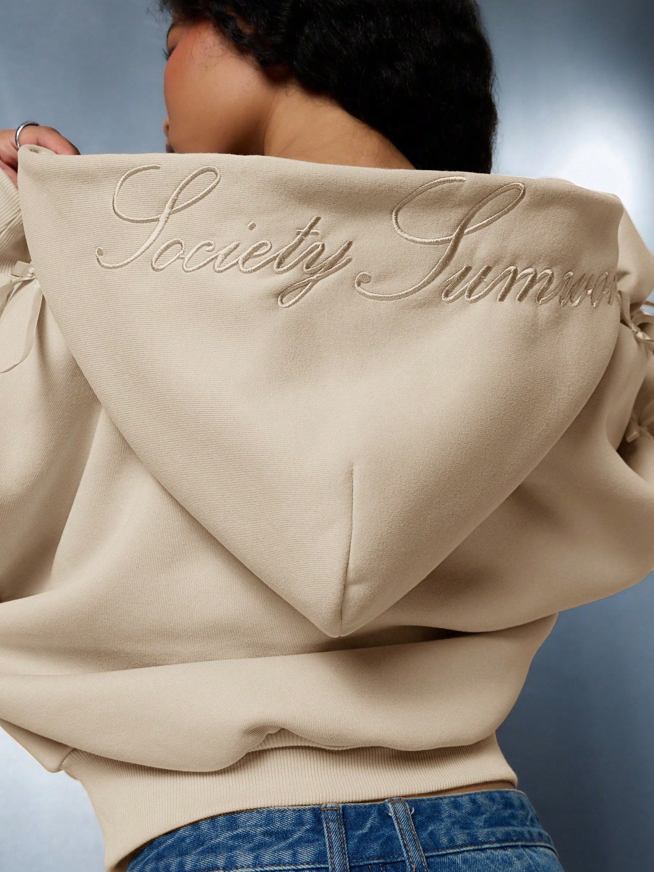 Moletom Oversized Laços