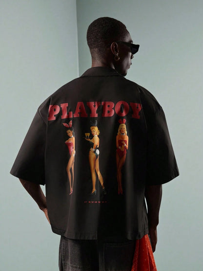Camiseta PLAYBOY X SUMWON Black Sin