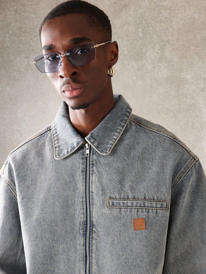 Jaqueta SUMWON Harrington Denim