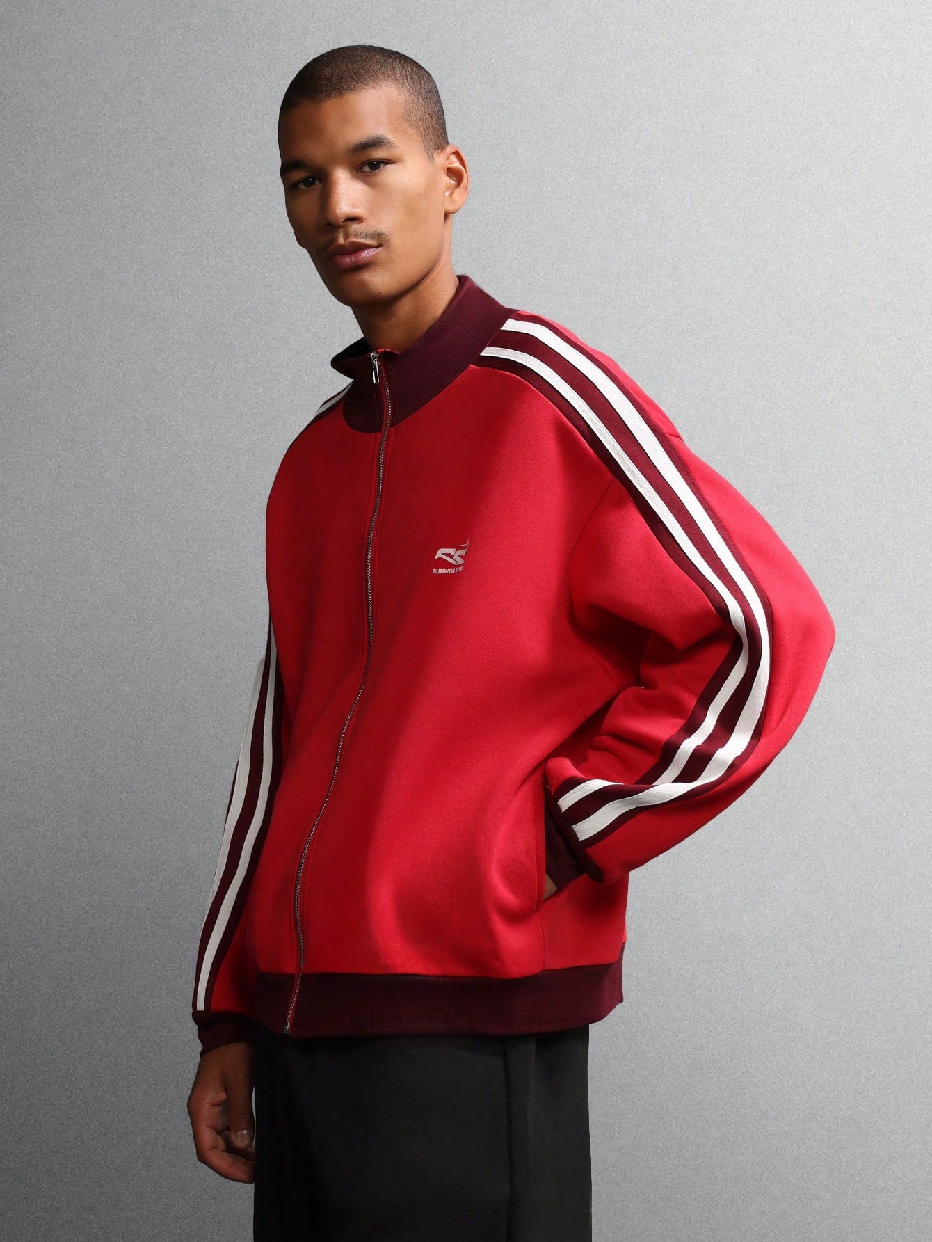 Jaqueta Esportiva Clássica Regular Retro