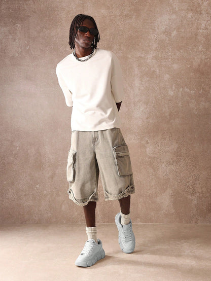 Camiseta Boxy Oversized Veludo