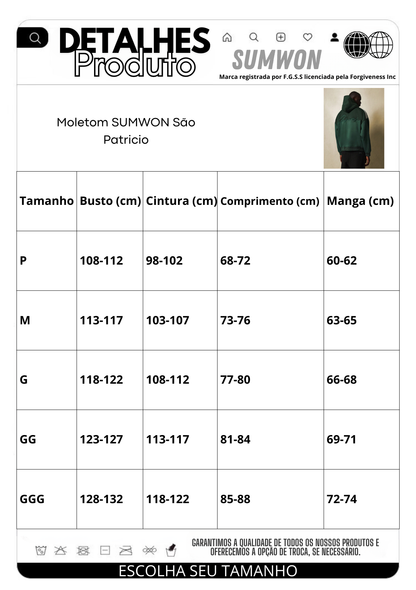 Moletom São Patricio