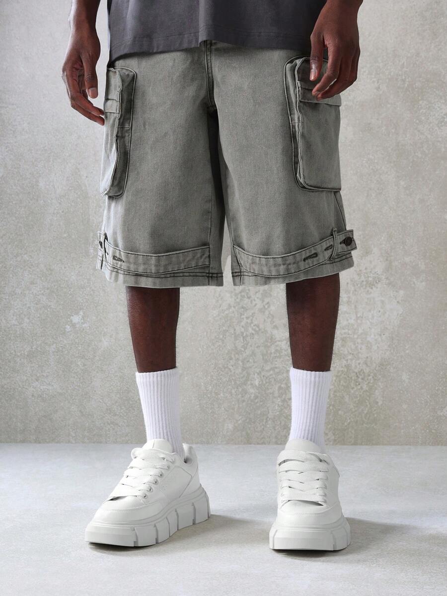 Shorts Cargo Premium Cinza