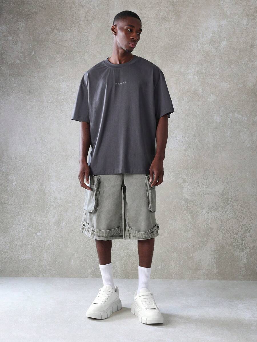 Shorts Cargo Premium Cinza