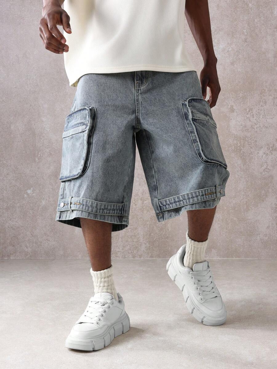 Shorts Cargo Premium Cinza