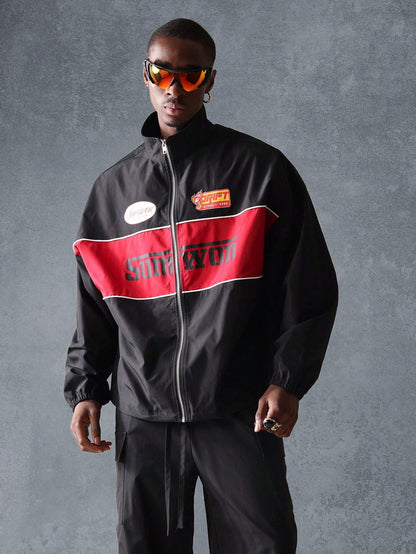 Jaqueta Corta-vento da Equipe de Corrida Sumwon