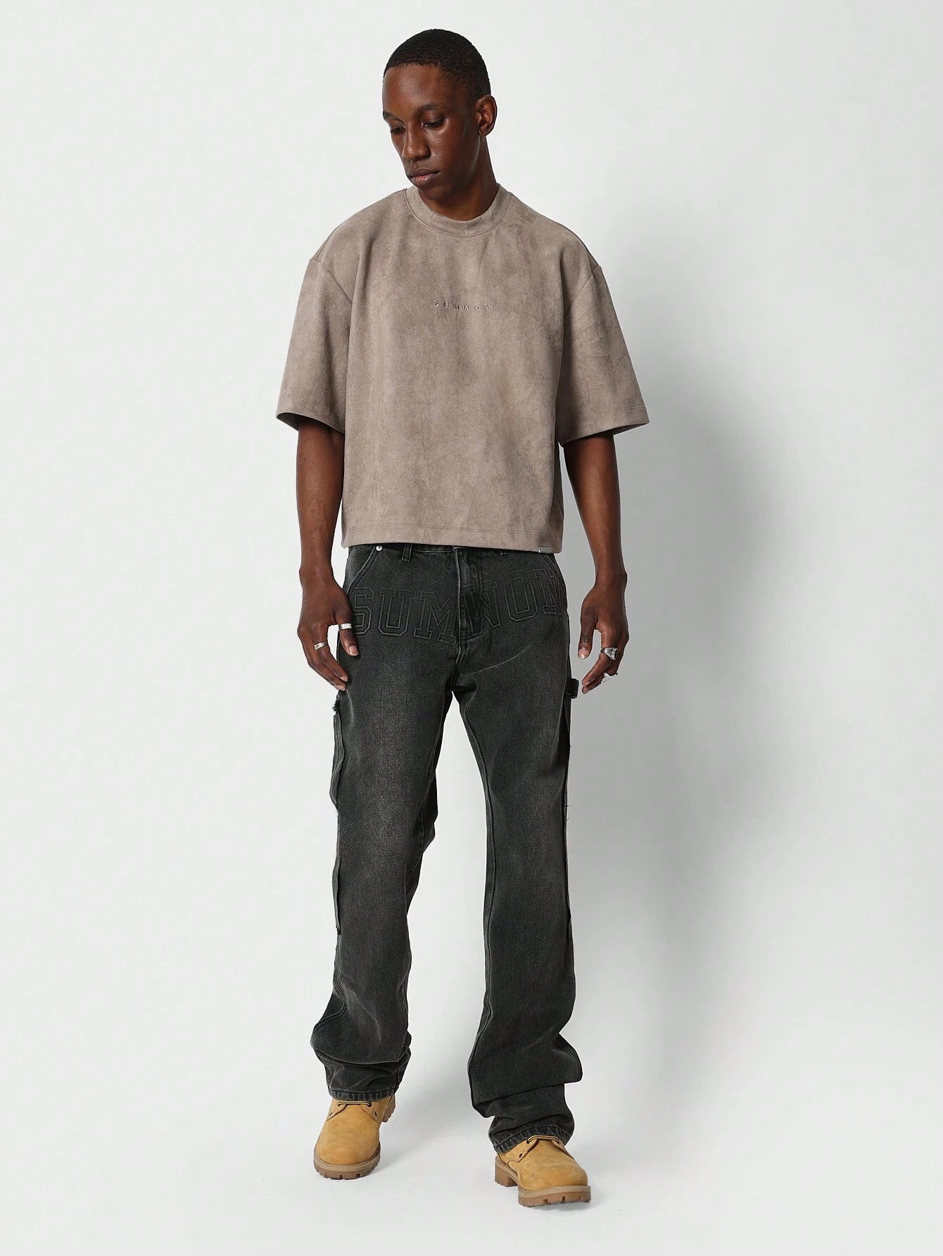 Camiseta SUMWON em Camurça Bordado 9