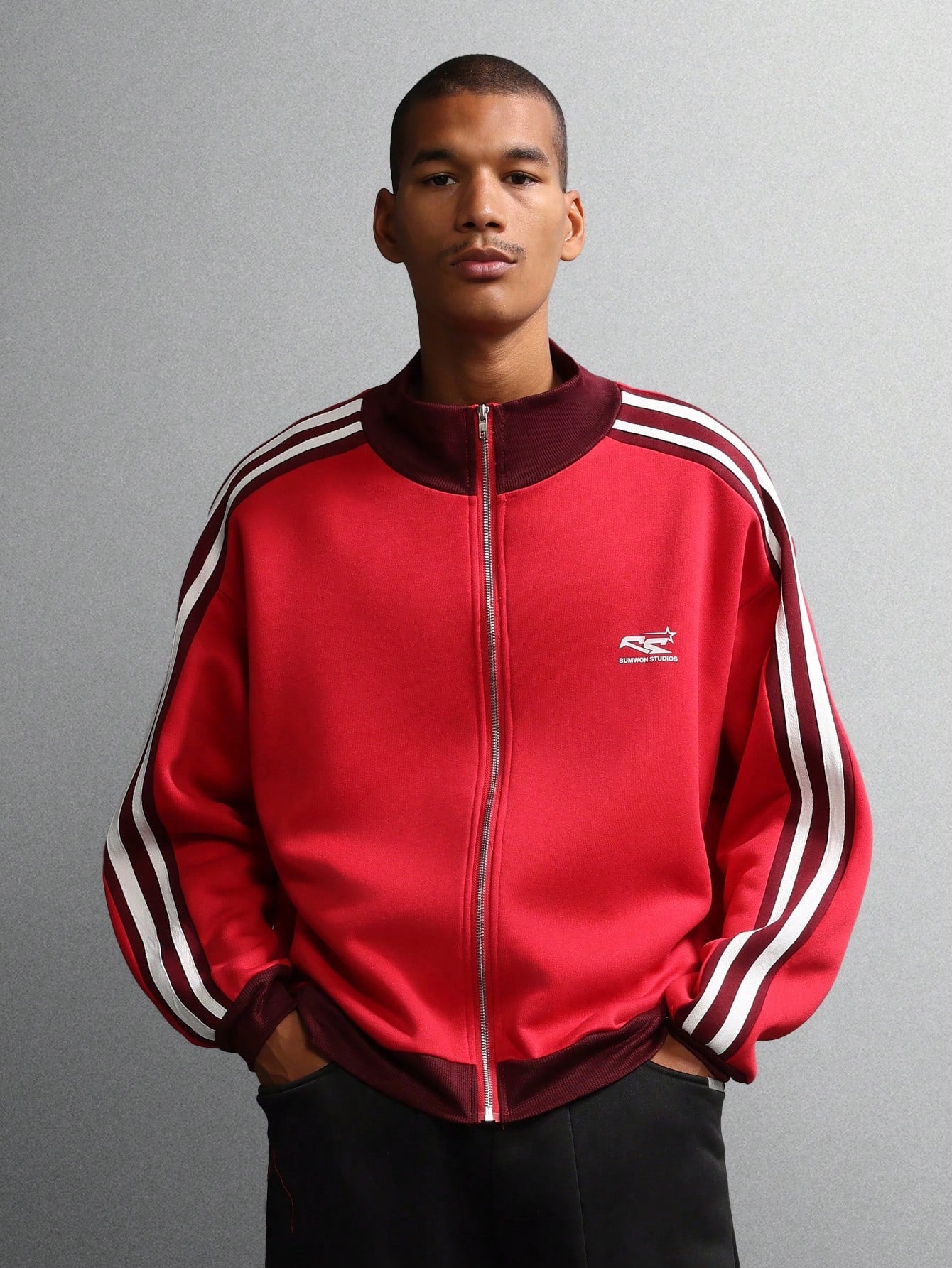Jaqueta Esportiva Clássica Regular Retro