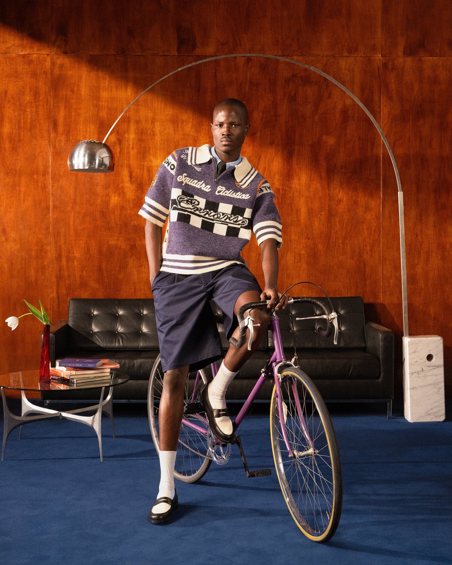 Polo Retrô Squadra Purple