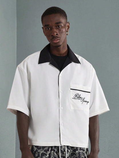 Camisa SUMWON Manga 3/4 com Gola Padre