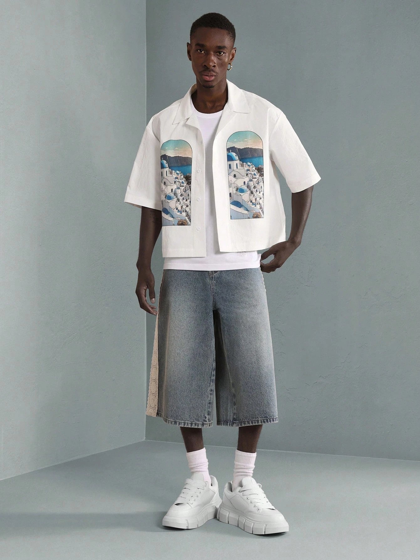 Camisa SUMWON Grecia art