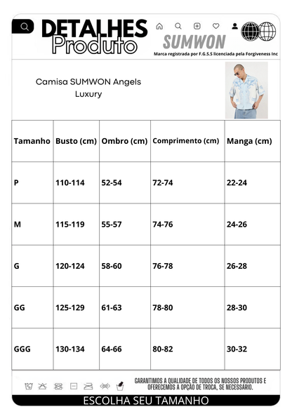 Camisa Angels Luxury