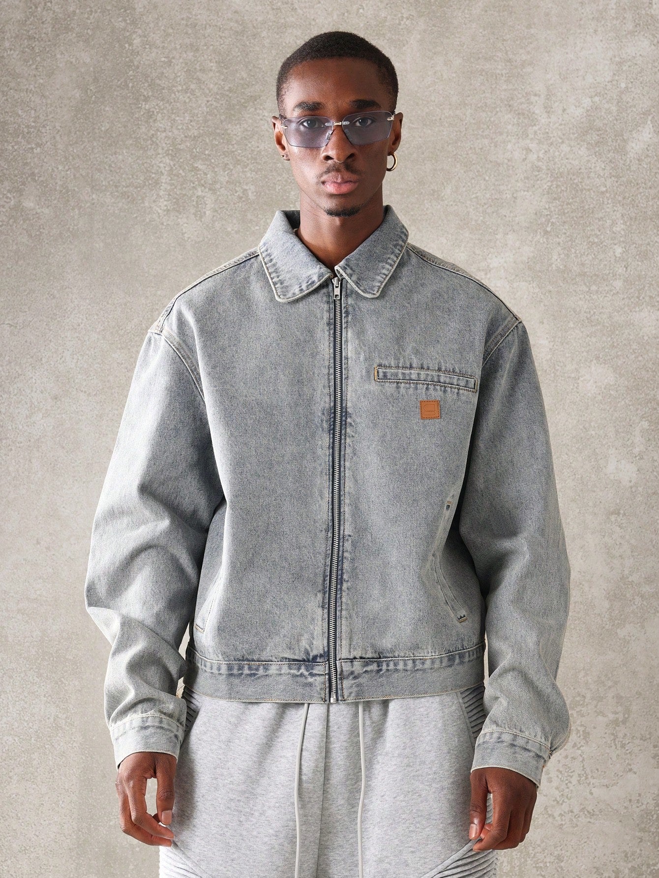 Jaqueta SUMWON Harrington Denim