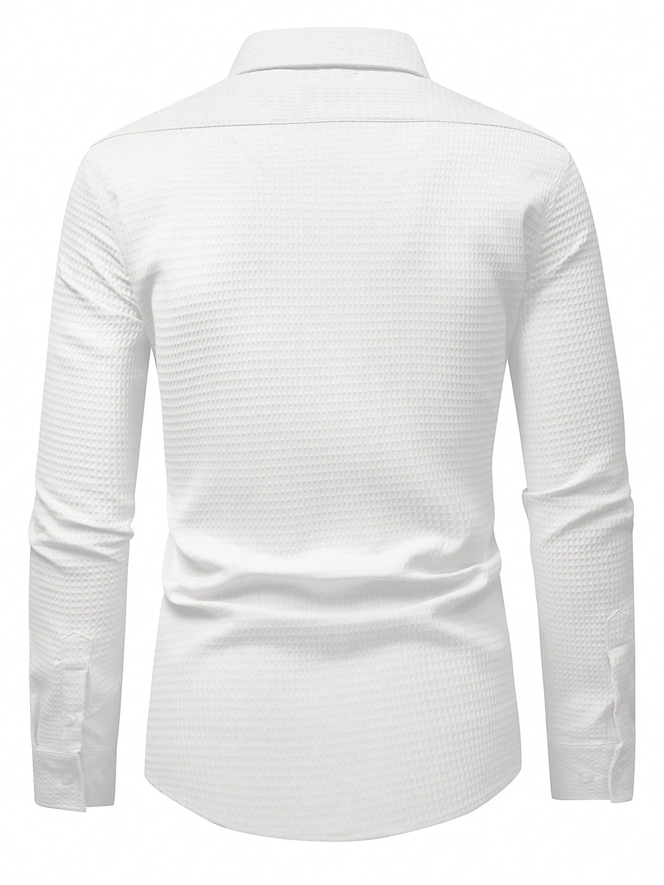 Camisa clássica social elegance manga comprida