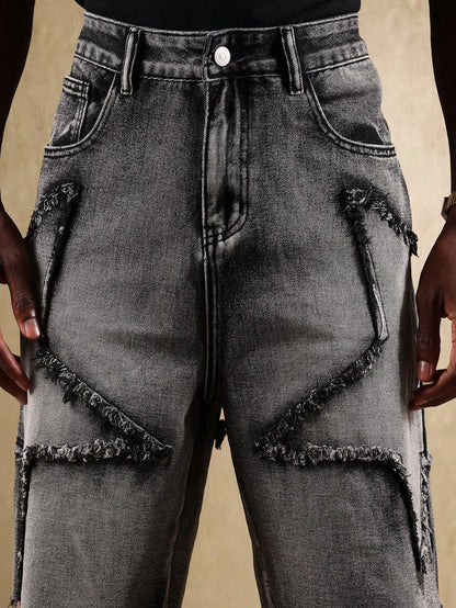 Shorts Cargo Denim Desgastados Star
