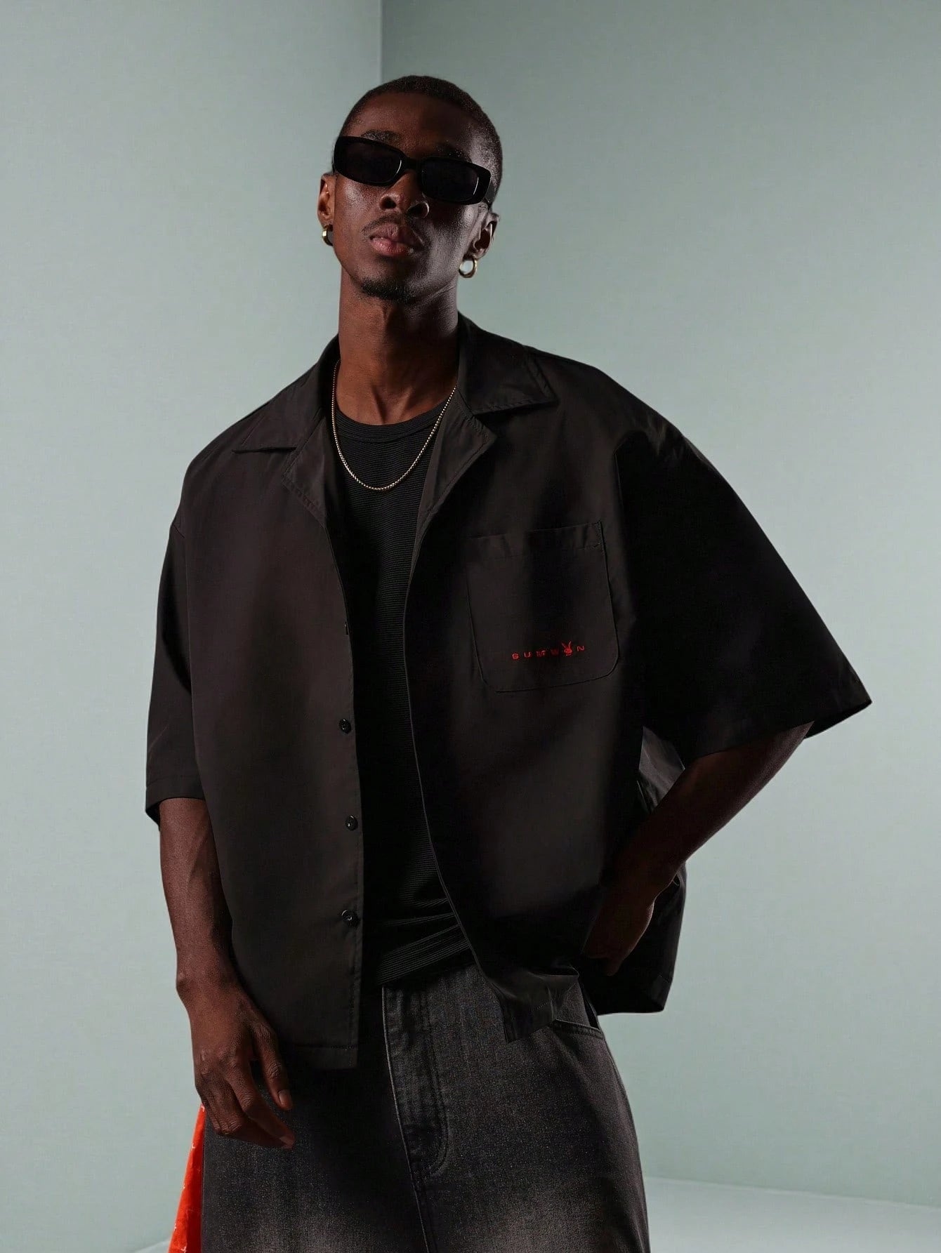 Camiseta PLAYBOY X SUMWON Black Sin