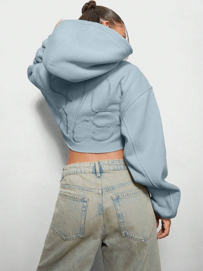 Moletom Oversized Cropped Loungewear