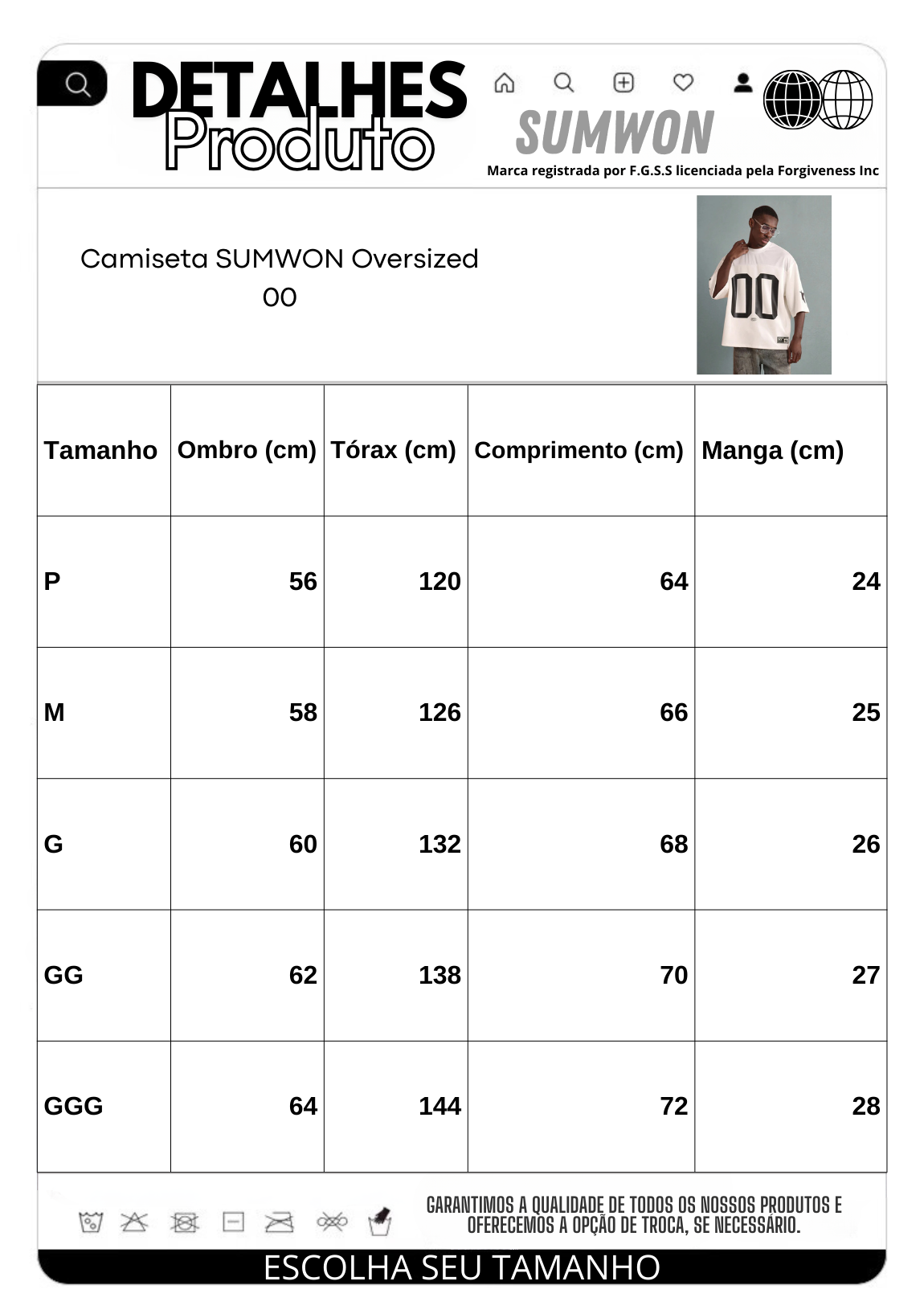 Camiseta SUMWON Oversized 00