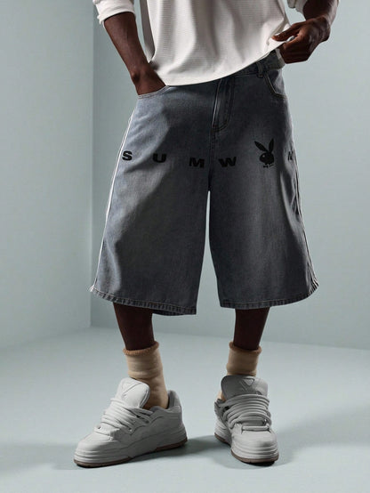 Shorts PLAYBOY X SUMWON Jeans List Oversized