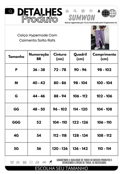 Calça Hypemode Com Caimento Solto Rafs