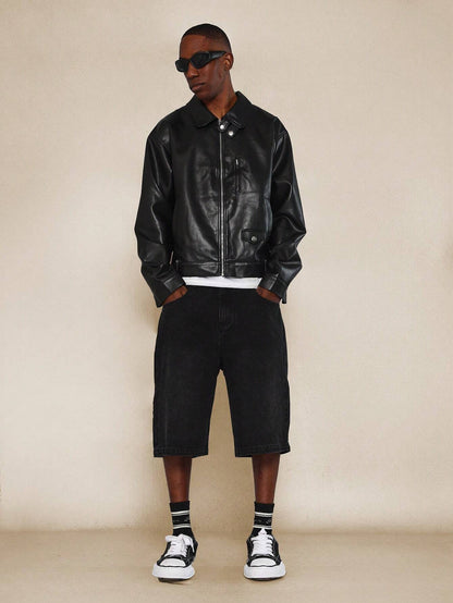 Jaqueta SUMWON Motor em Couro Sintético