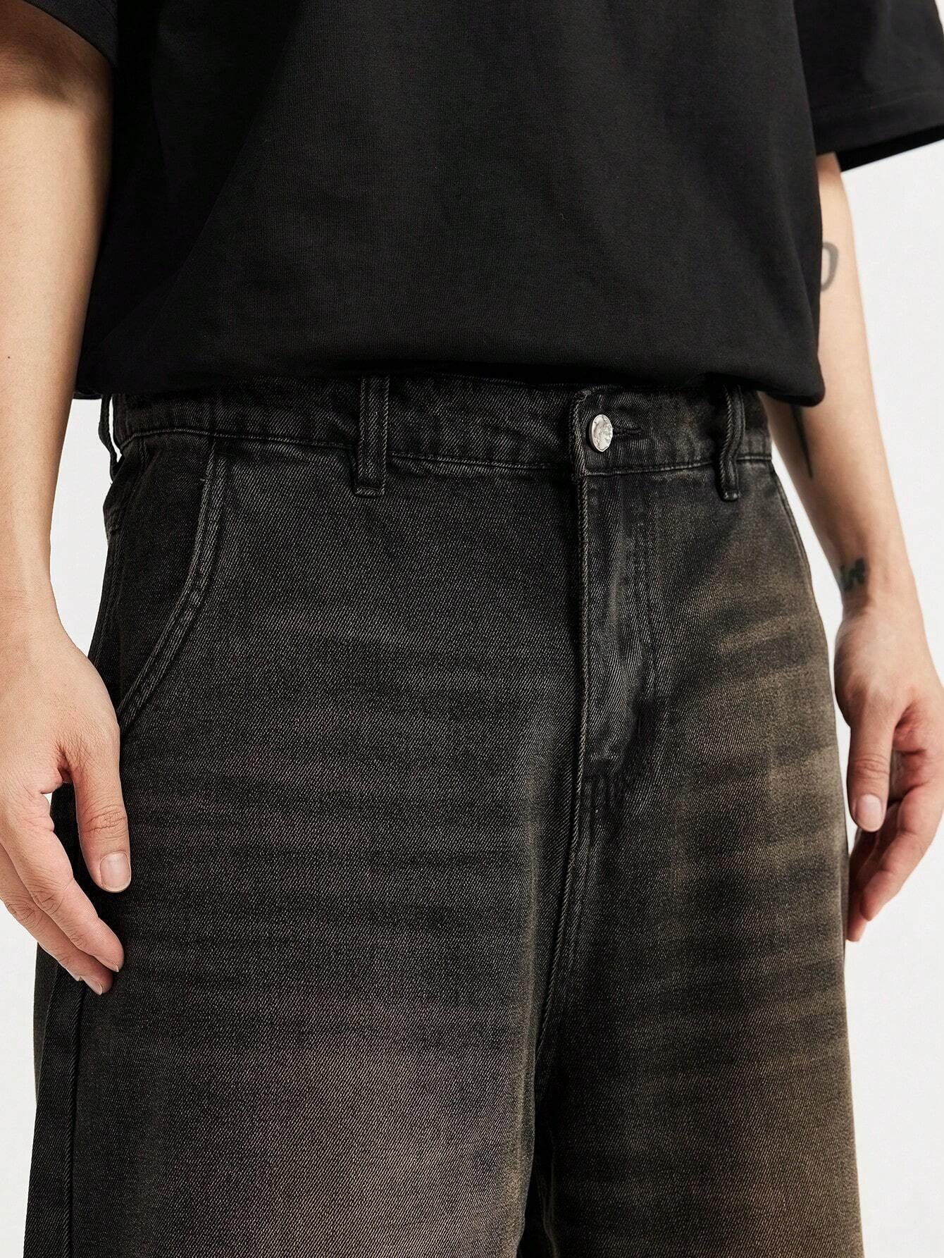 Shorts Denim Lavada Diagonal