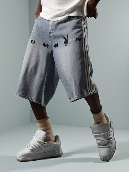 Shorts PLAYBOY X SUMWON Jeans List Oversized