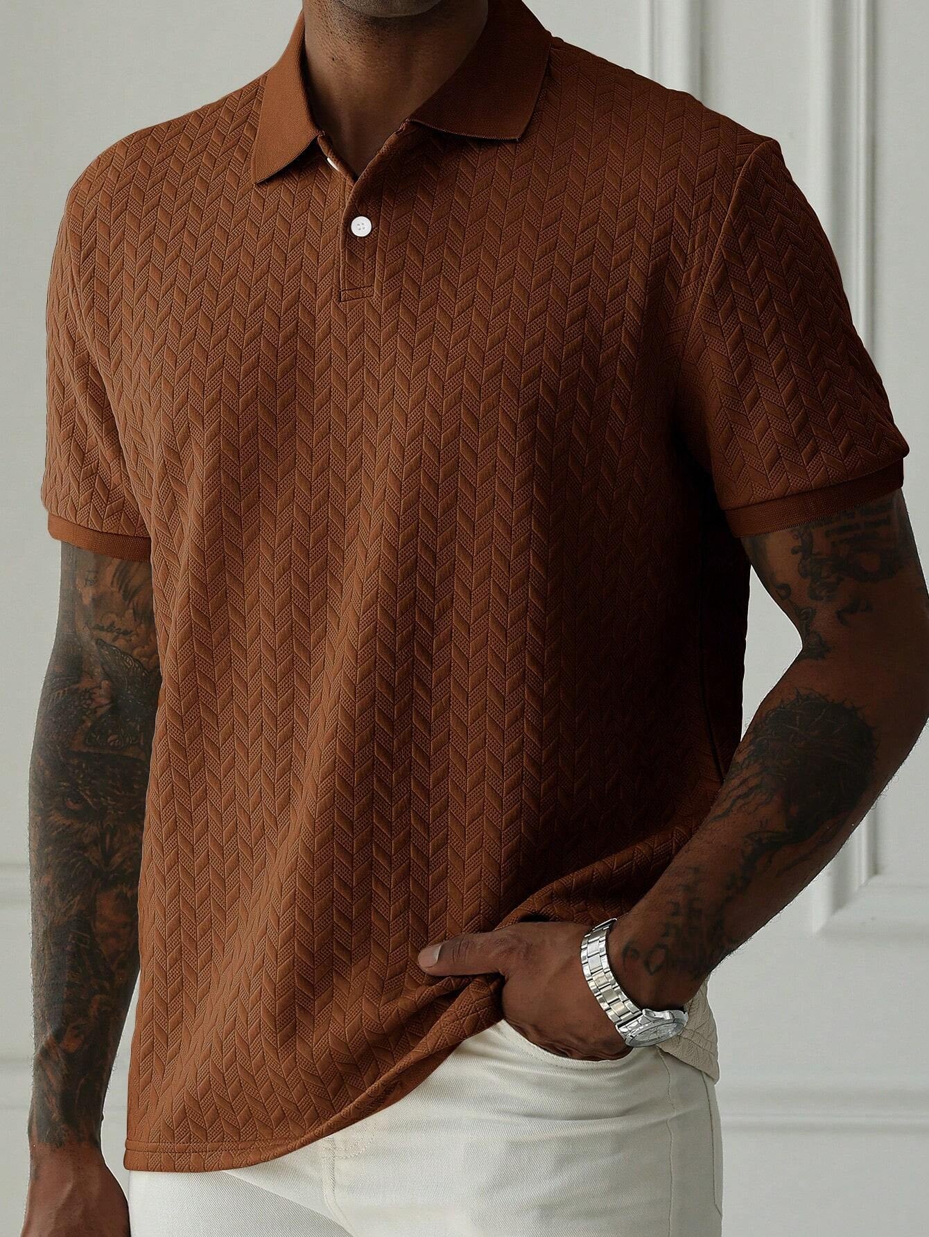 Camisa Polo Homme de Manga Curta
