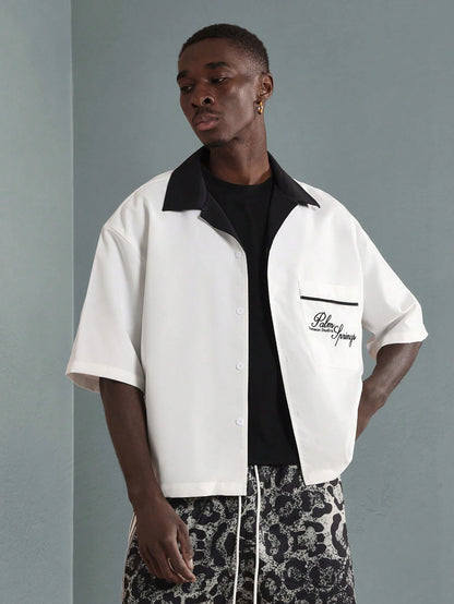 Camisa SUMWON Manga 3/4 com Gola Padre