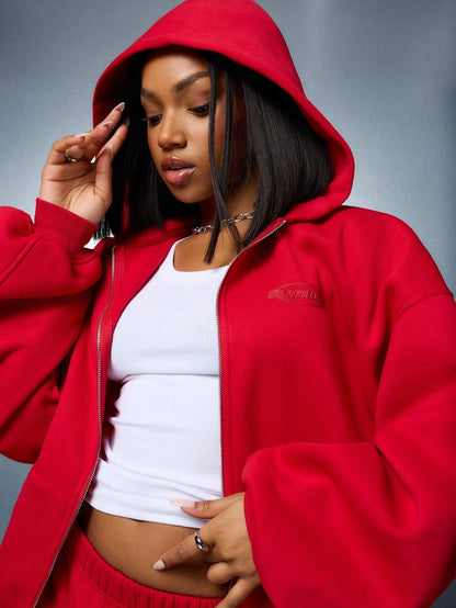 Moletom Oversized Confort Zíper