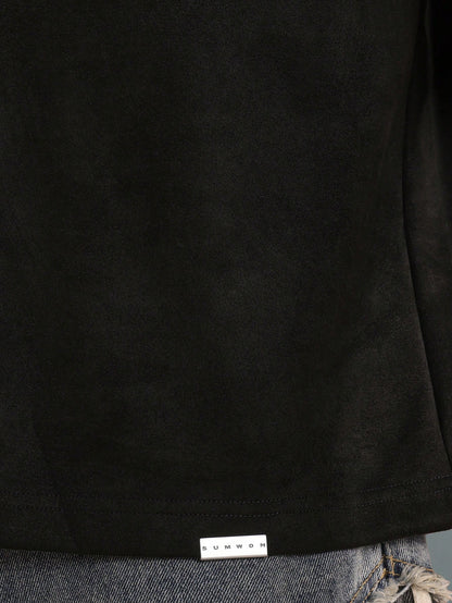 Camiseta Boxy Oversized Veludo