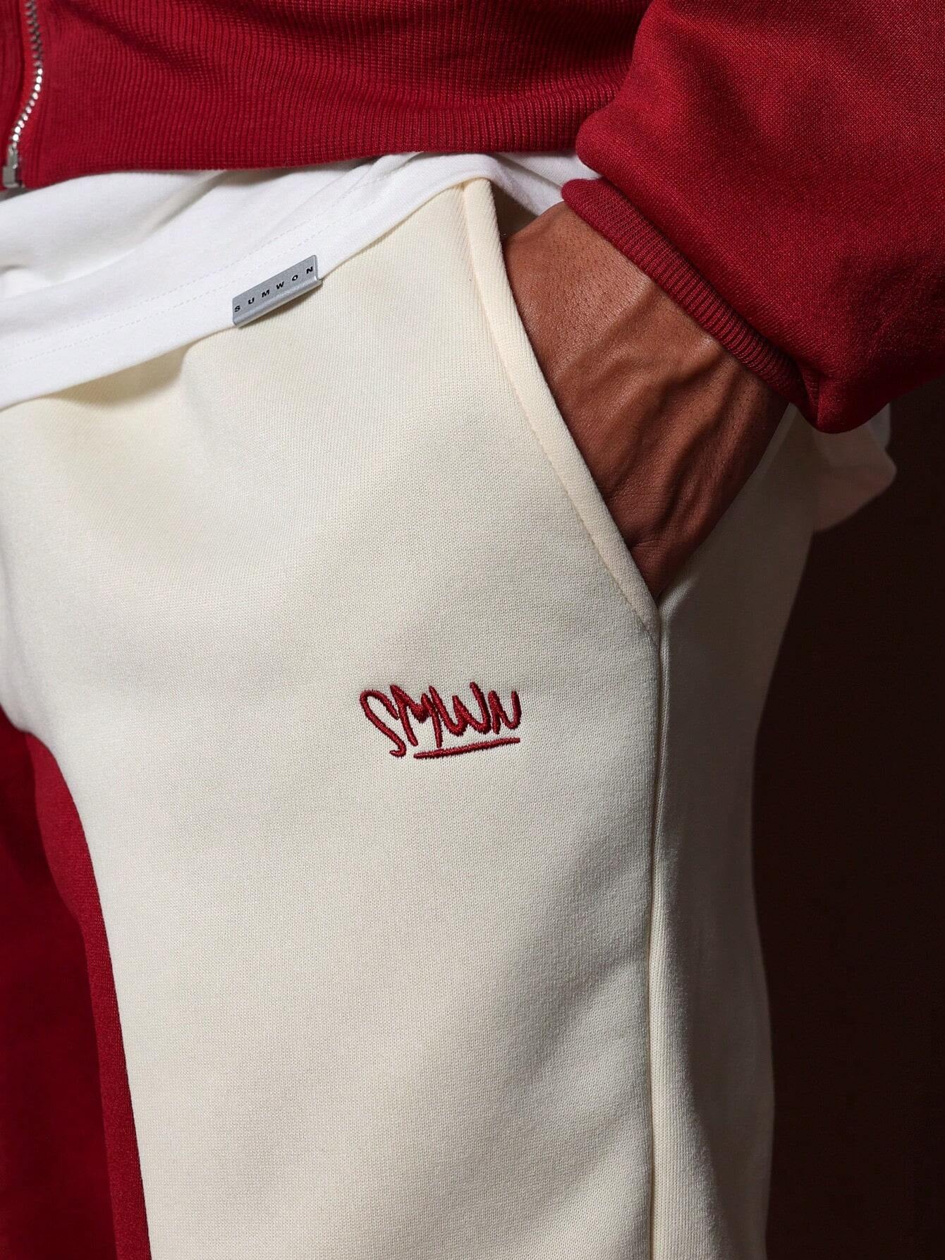 Conjunto SUMWON Track Red Bordado