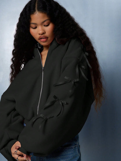 Moletom Oversized Laços