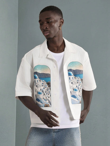 Camisa SUMWON Grecia art