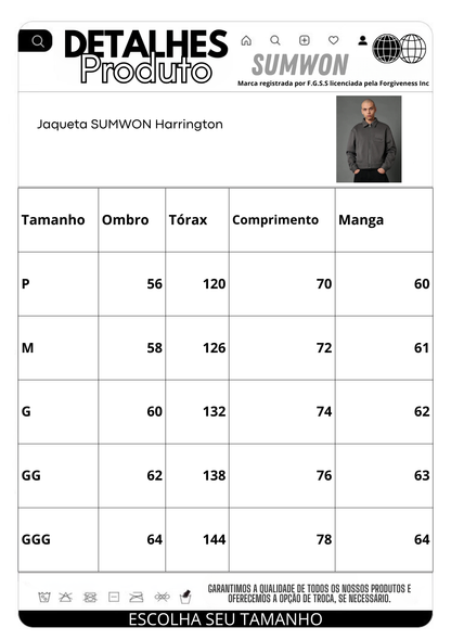 Jaqueta SUMWON Harrington