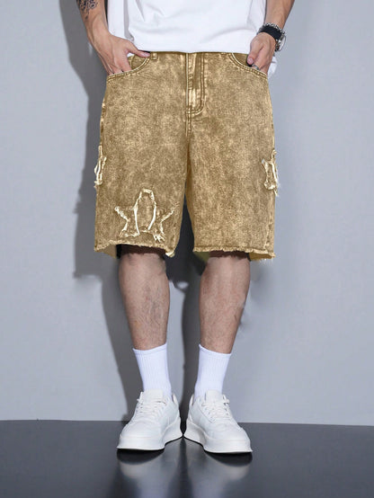 Shorts Denim Pentagonal