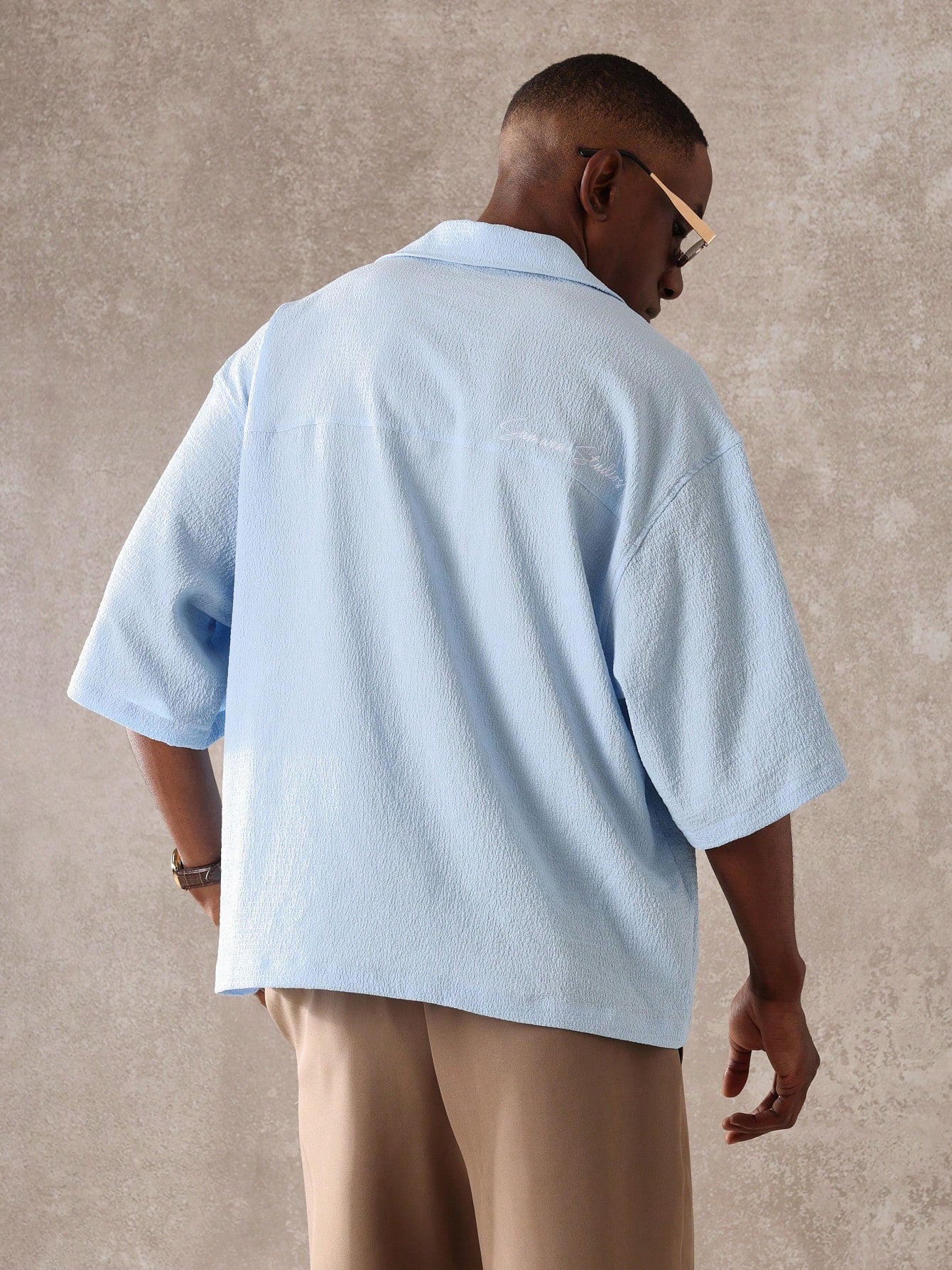 Camisa X Nawaf Blue
