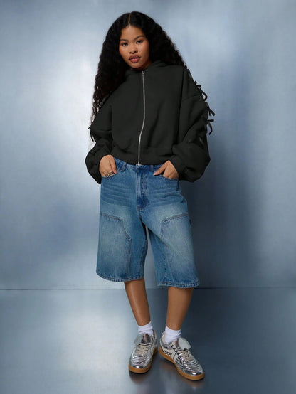 Moletom Oversized Laços