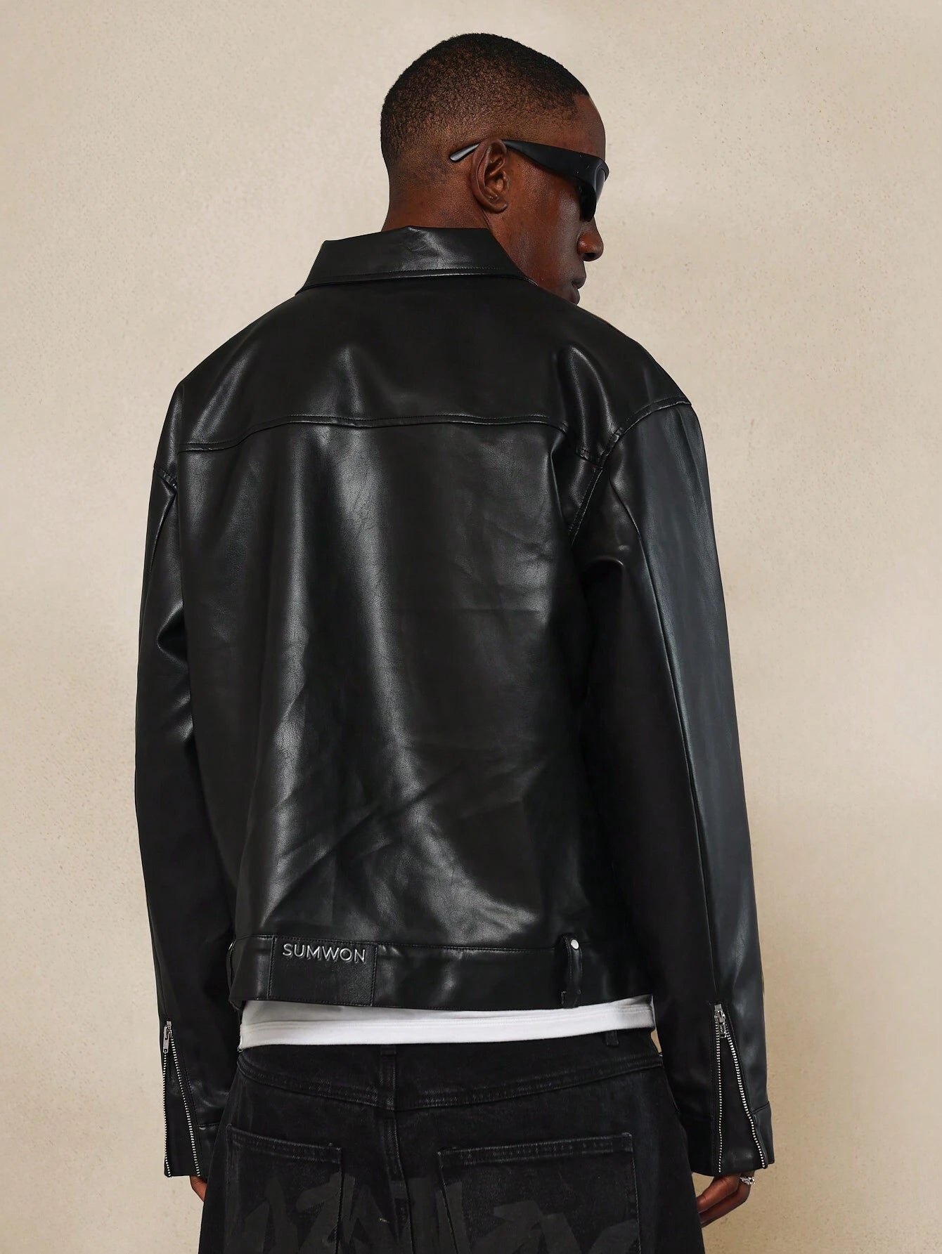 Jaqueta SUMWON Motor em Couro Sintético