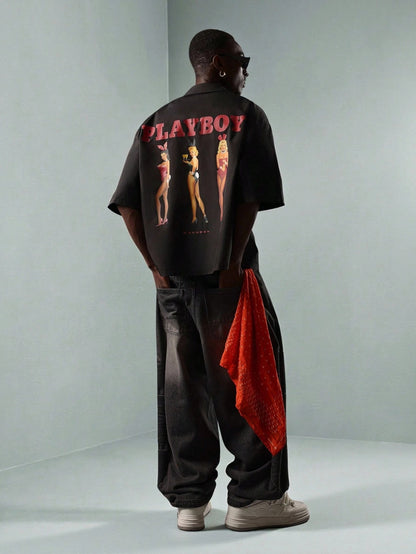 Camiseta PLAYBOY X SUMWON Black Sin