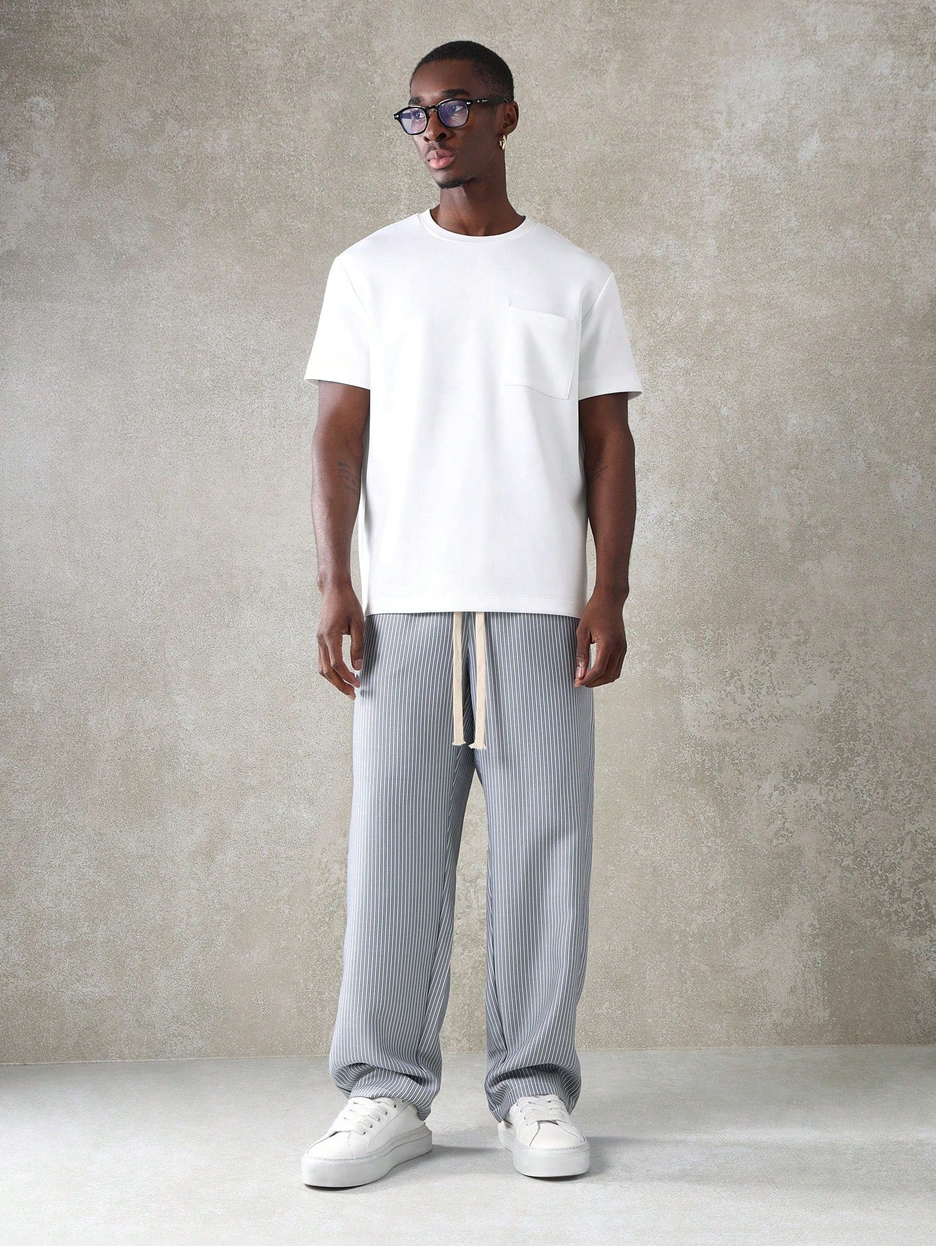 Calça SUMWON Listrada Blues