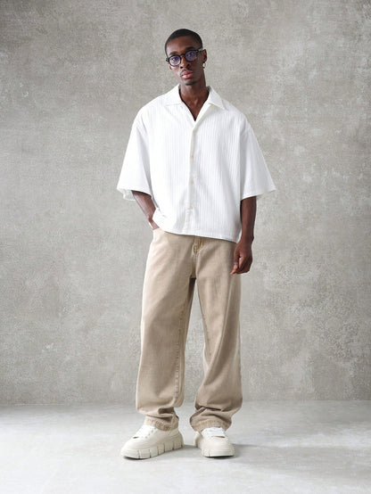 Camisa SUMWON com Colarinho Revere Estilo Boxy