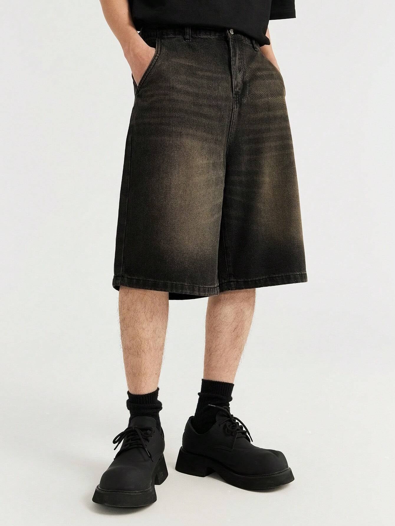 Shorts Denim Lavada Diagonal