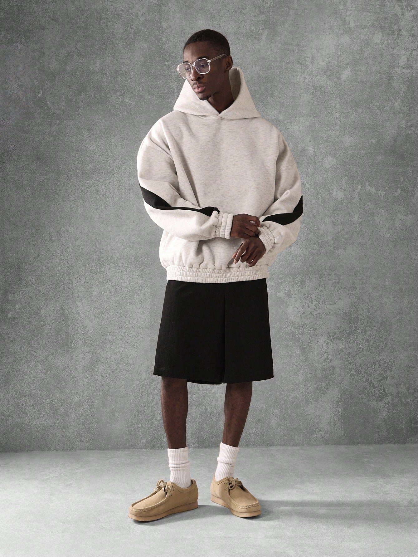 Moletom Oversized Contrastante