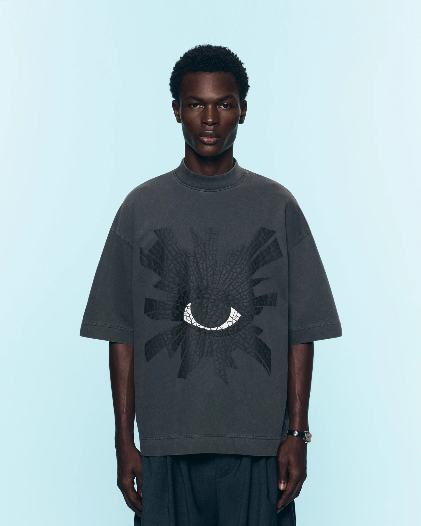 Camiseta Eyed Mosaic Grey